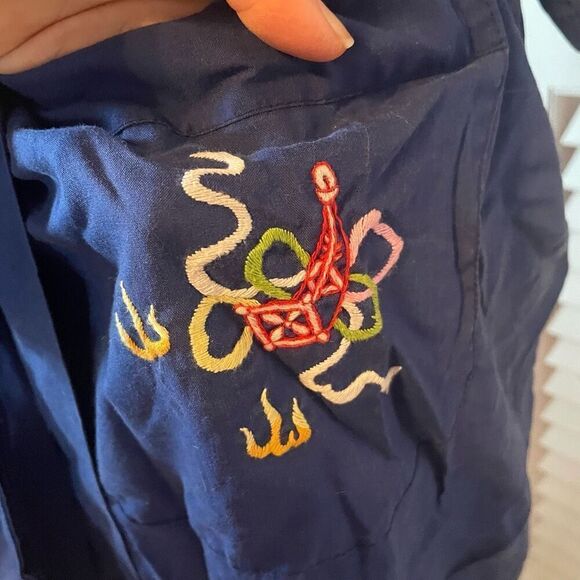 HEALTH | blue robe made in china S - Picture 3 of 12